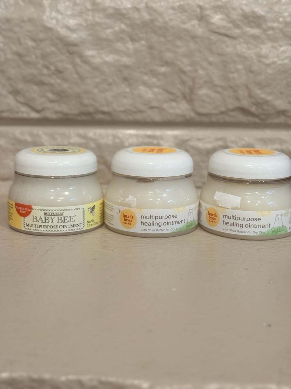 Burt's Bees Baby Multipurpose Ointment 7.5 oz (Lot of 3)